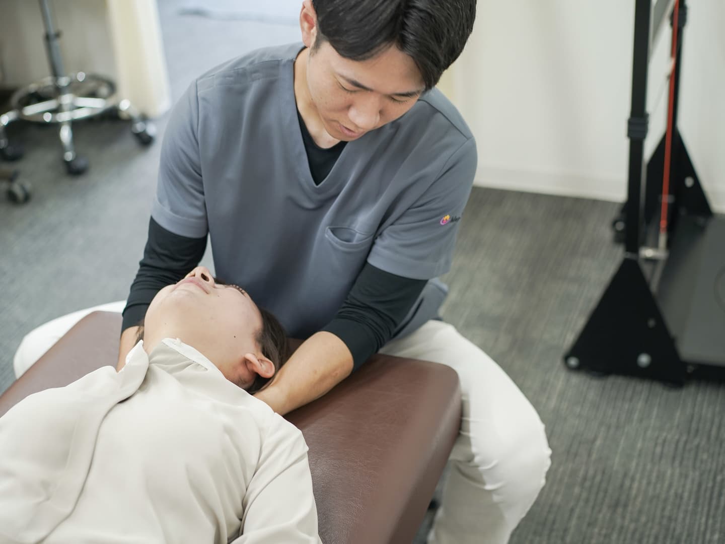 ストレートネックの改善